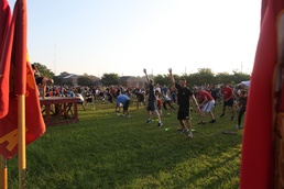 Headquarters and Support Battalion Camp Lejeune doing Semper Fit
