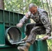Soldiers traverse obstacles