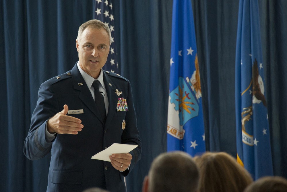 Brig. Gen. R. Scott Williams assumes command of the Air National Guard Readiness Center