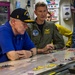 Secretary of the Navy visits USS Enterprise