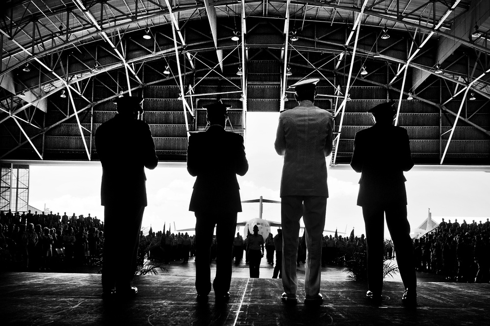 Pacific Air Forces change of command