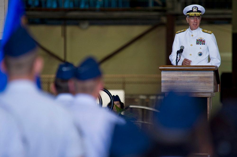 Pacific Air Forces change of command