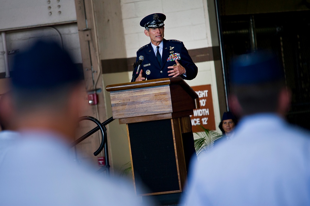 Pacific Air Forces change of command