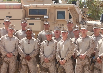 Personal Security Detachment allows commanding general to travel throughout Helmand Province, meet with Marines in remote areas