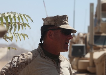 Personal Security Detachment allows commanding general to travel throughout Helmand Province, meet with Marines in remote areas