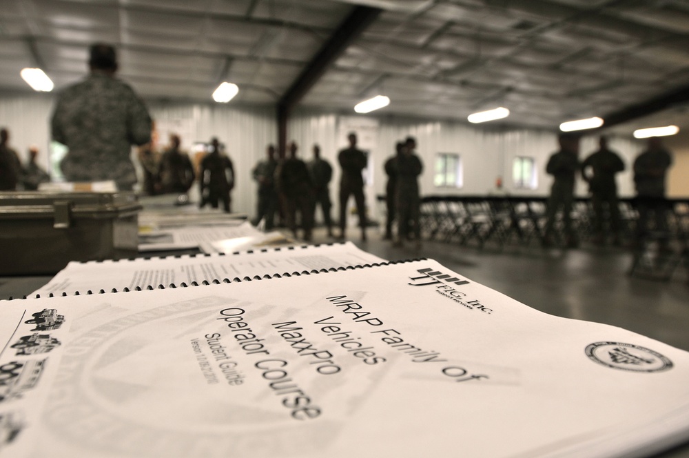 Reference materials for MRAP training readily available