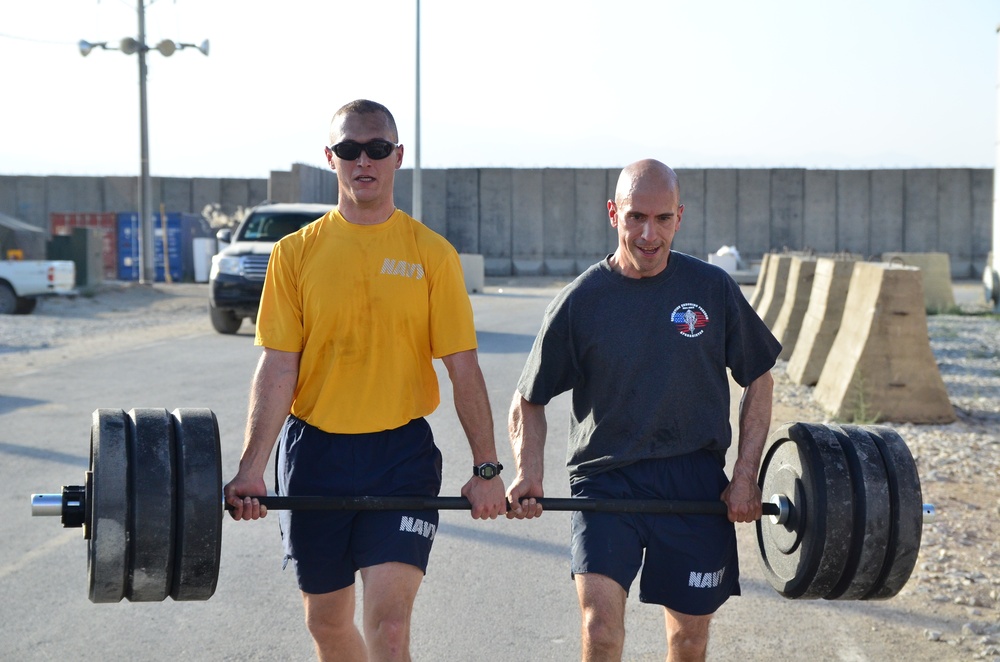 Crossfit motivates Camp Sabalu-Harrison