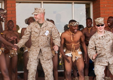Southern Accord 2012 Forces experience cultural day in Botswana
