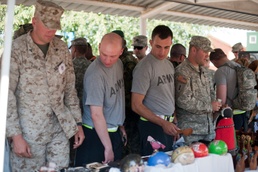 Southern Accord 2012 Forces experience cultural day in Botswana