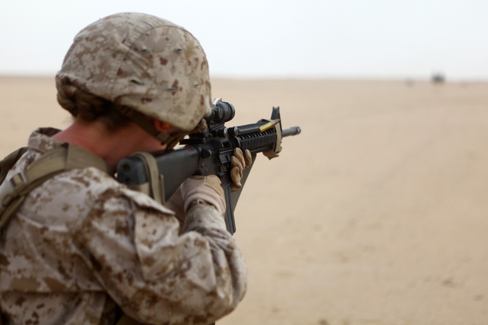 24 MEU Deployment 2012: CLB 24 live-fire