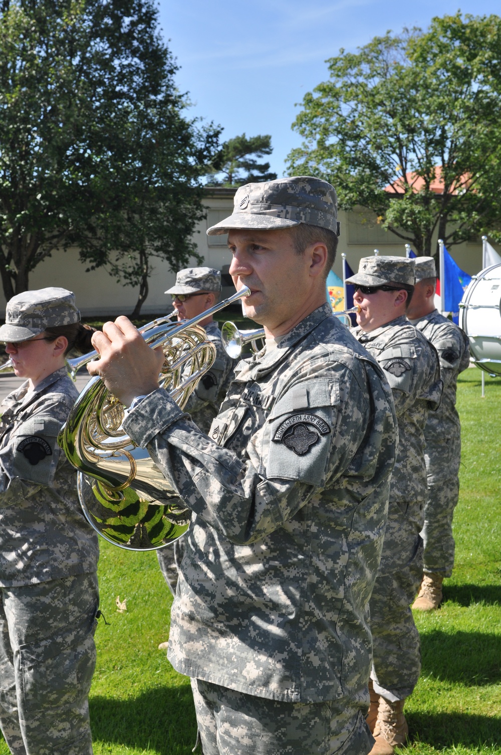 85th Army Band performs in Stuttgart, Germany