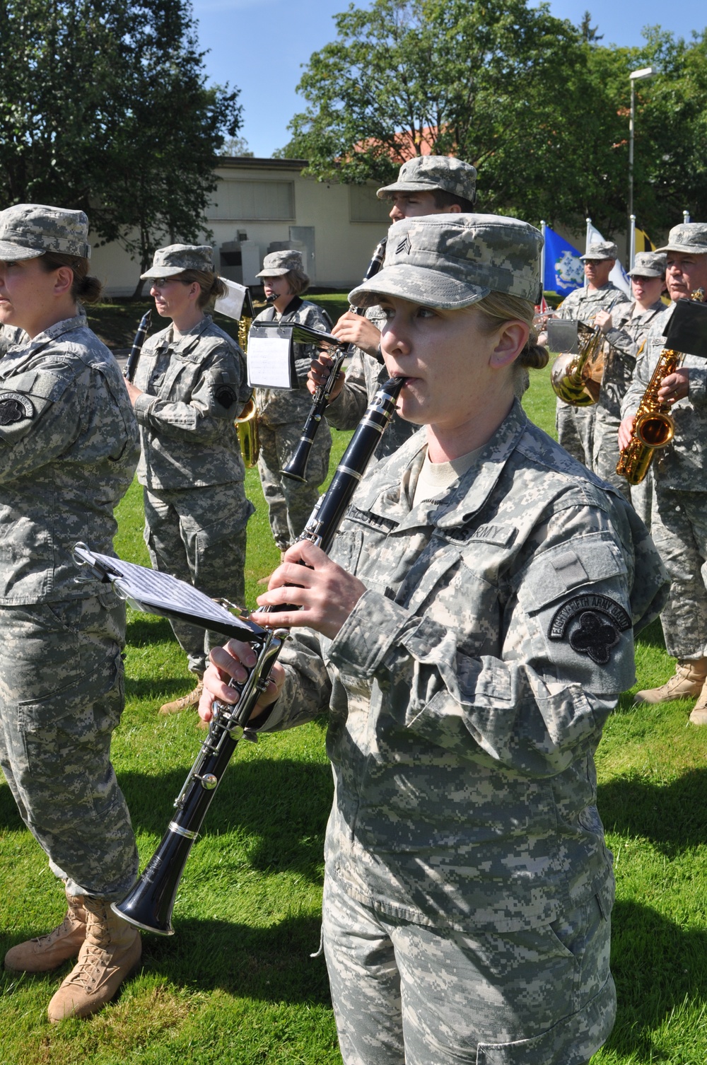 85th Army Band performs in Stuttgart, Germany