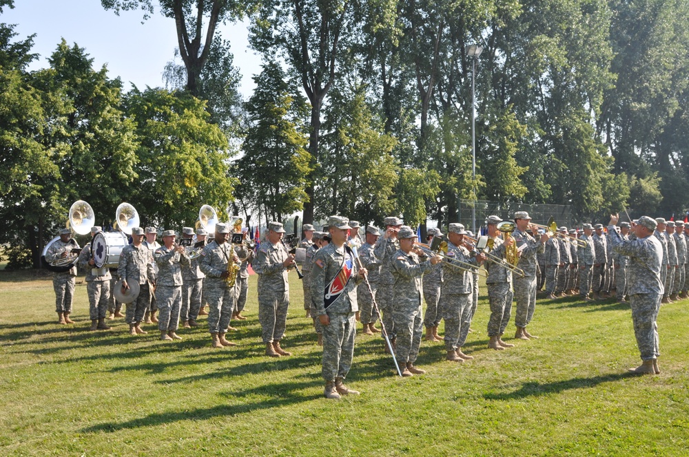 85th Army Band performs for 18th Engineer Brigade