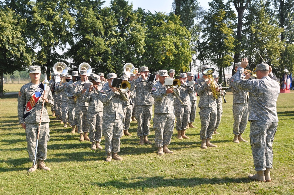 85th Army Band performs for 18th Engineer Brigade