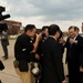 Defense Minister Satoshi Morimoto visit