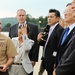 Defense Minister Satoshi Morimoto visit