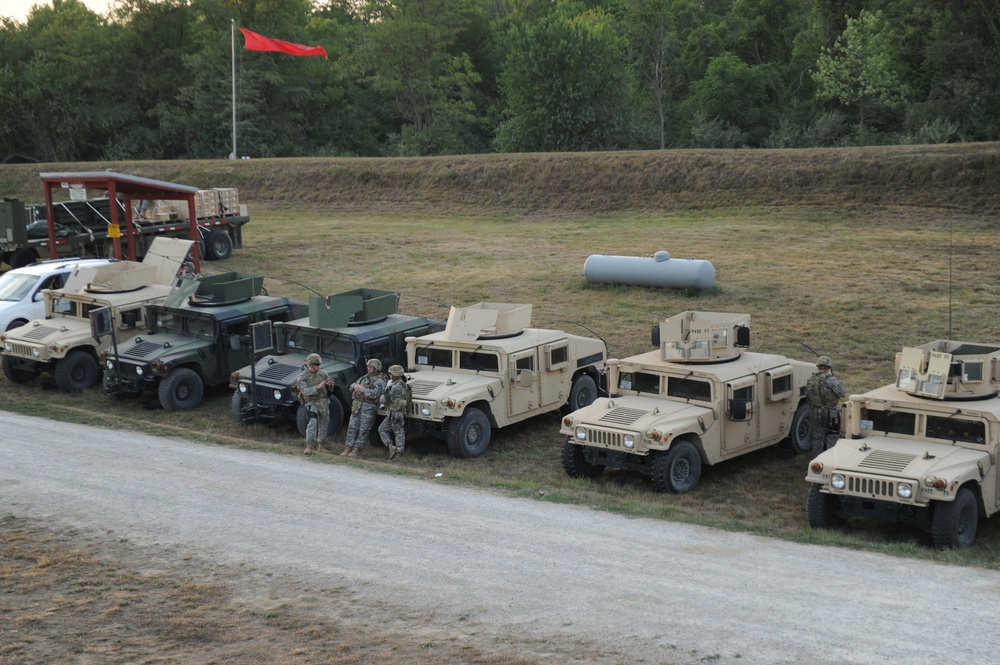 Range Training at Camp Atterbury