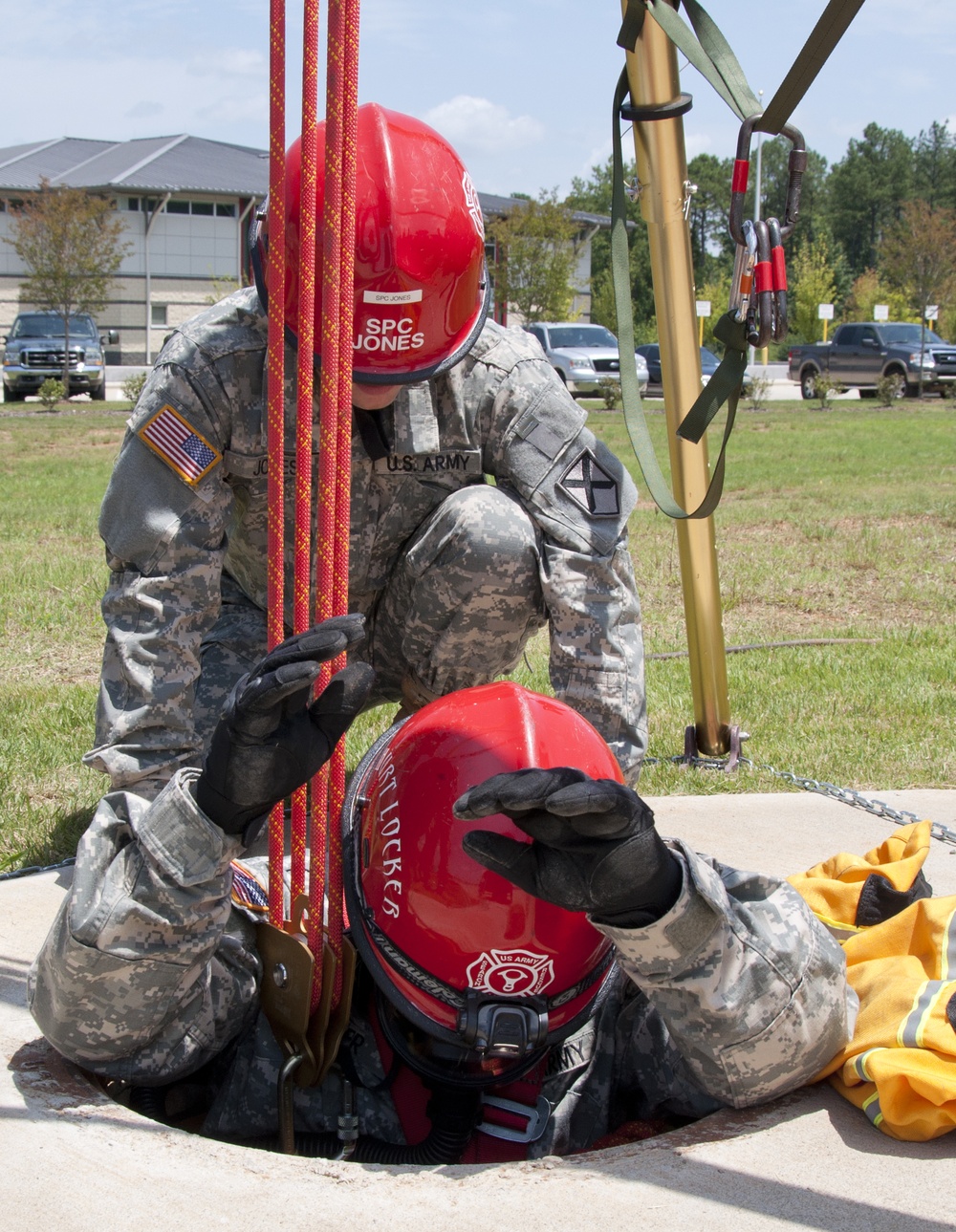 Alabama National Guard Firefighting Teams Conduct Training