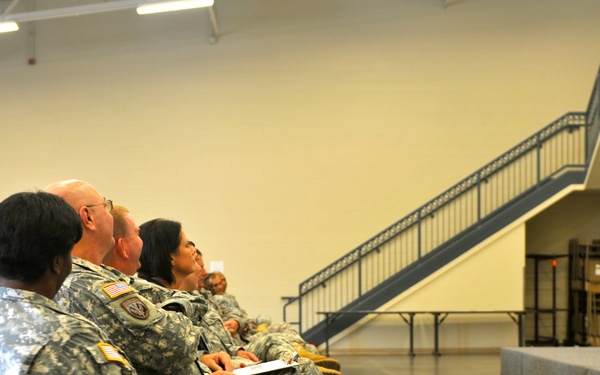 Jody Fuller, Soldier, comic, entertains the 167th TSC