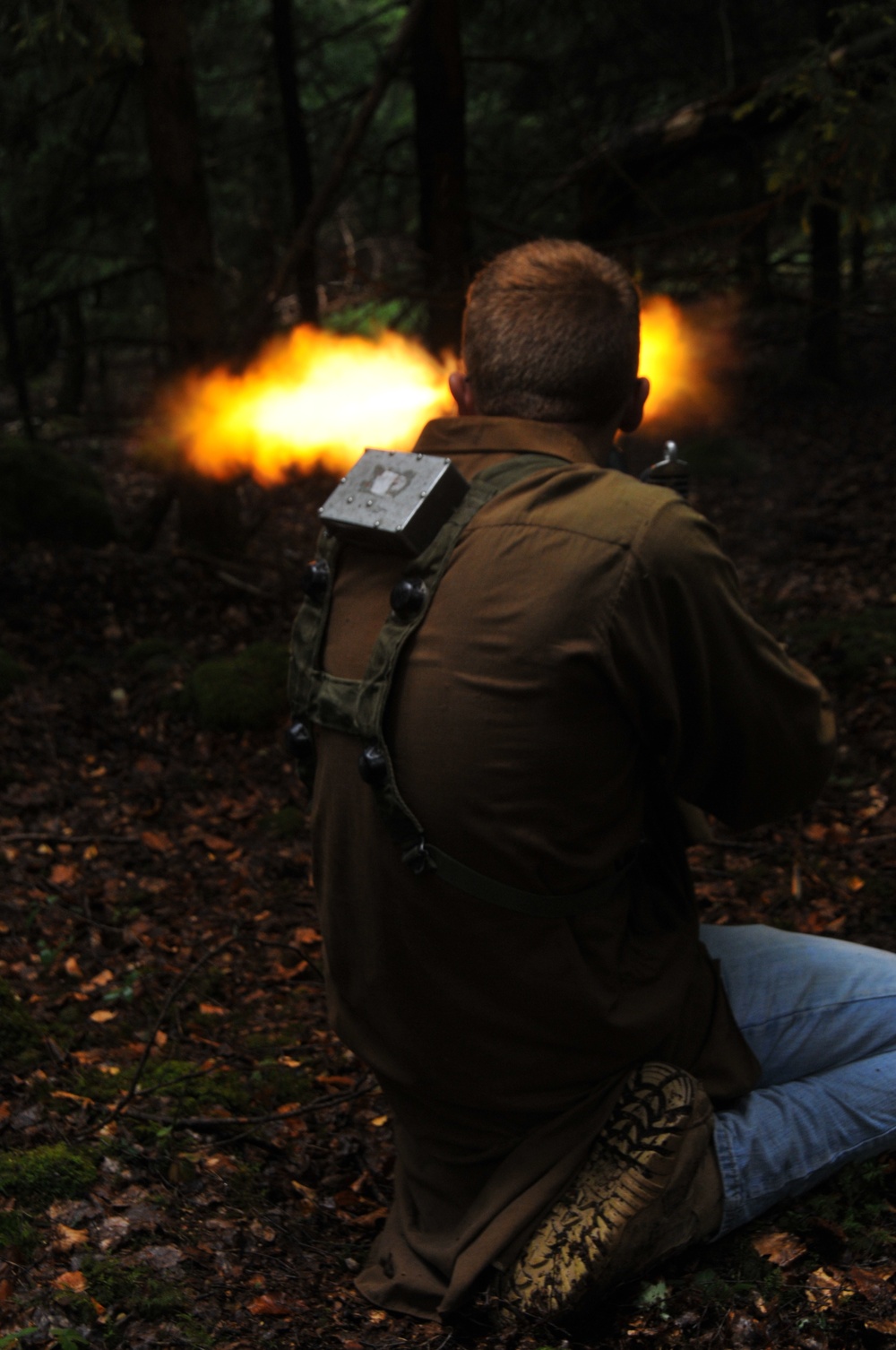 Georgian 12th Infantry Battalions mission rehearsal exercise