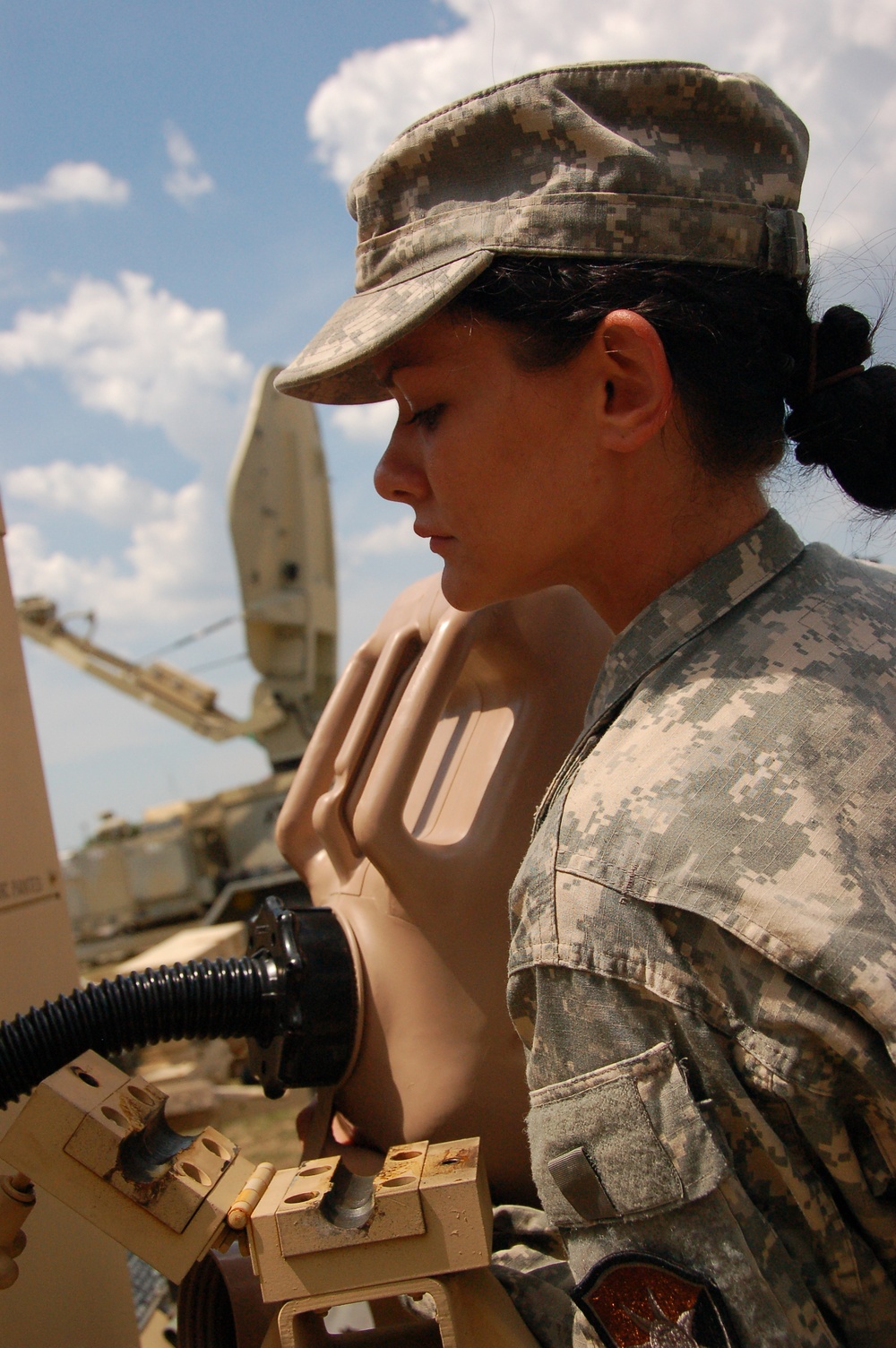 Florida National Guard soldiers in Vibrant Response