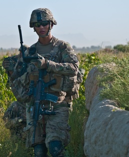 2nd Platoon Apache Company root out IEDs; disrupt insurgent activity