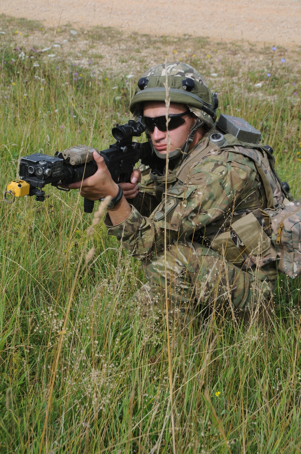 Georgian 12th Infantry Battalion Mission Rehearsal Exercise