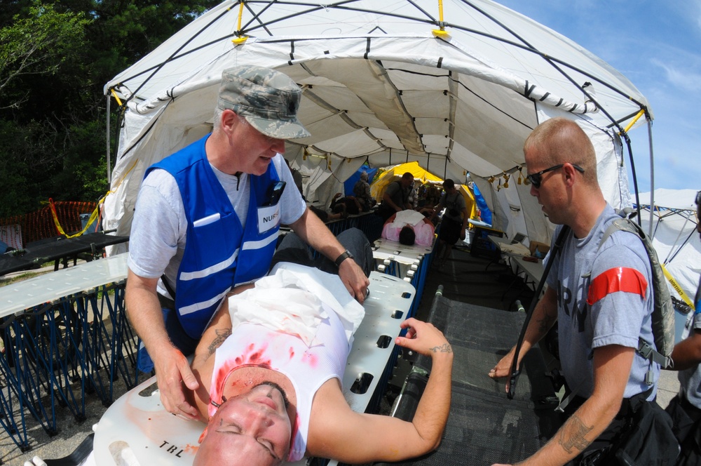 102nd Medical Group Homeland Response Force training exercise