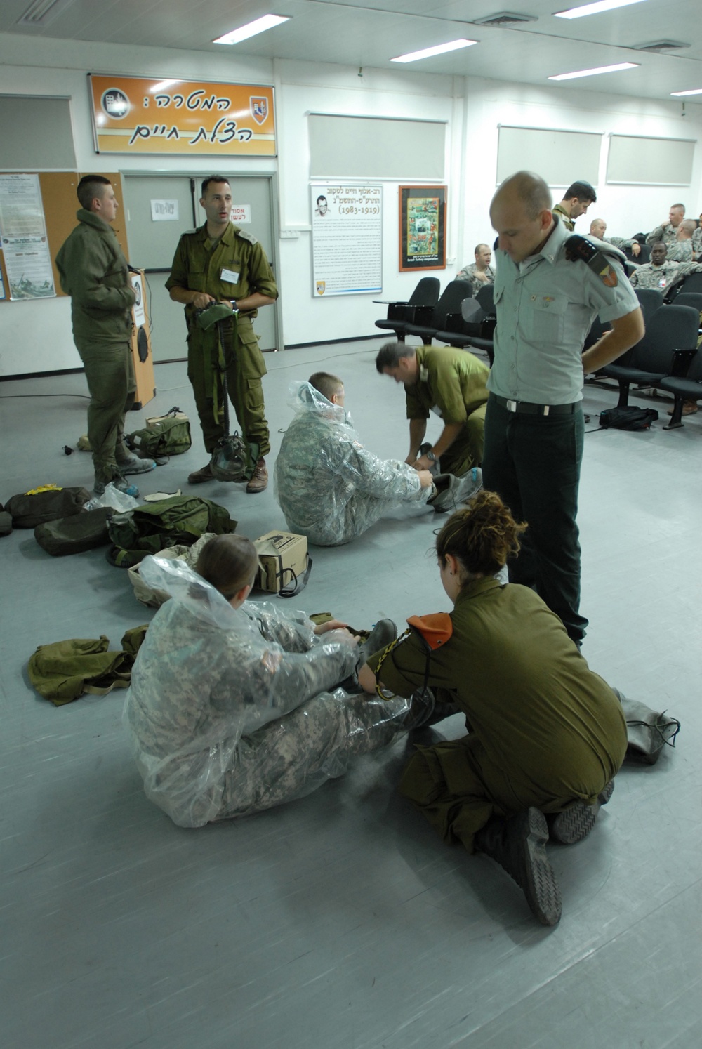 CERF troops train in Israel