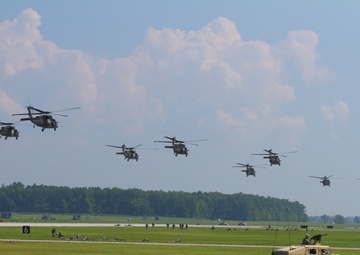 Currahees conduct rehearsals for the 2012 Week of the Eagles