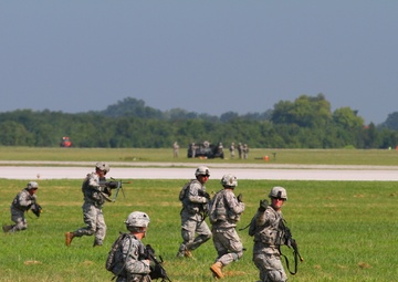Currahees conduct rehearsals for the 2012 Week of the Eagles