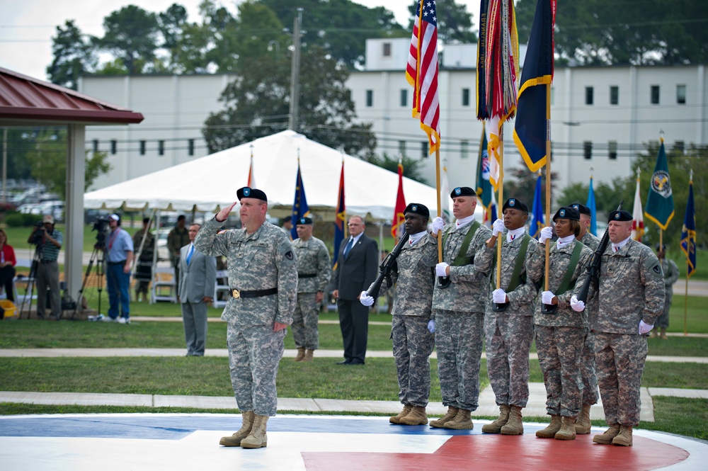 Change of command ceremony