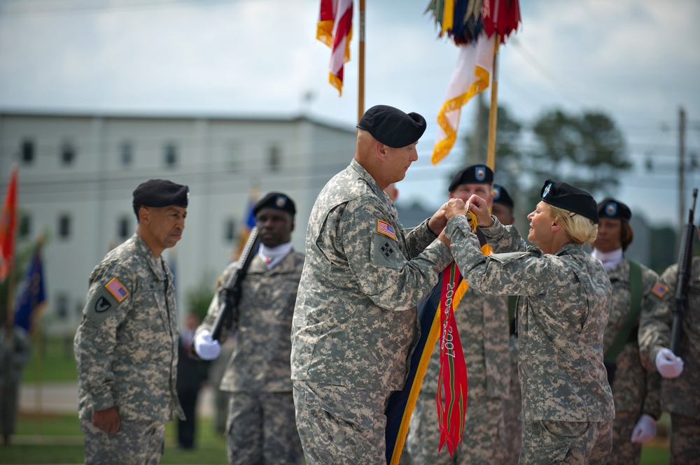 Change of command ceremony