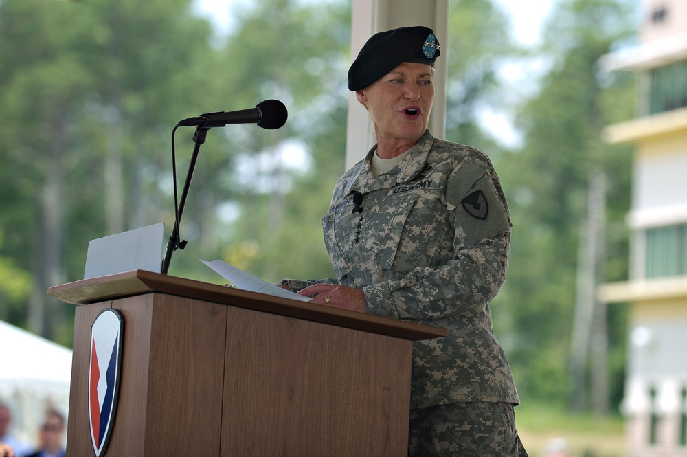 Change of command ceremony