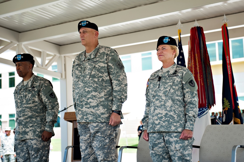 Change of command ceremony