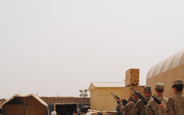 1433rd Engineer Company remembers Sgt. Kyle McClain