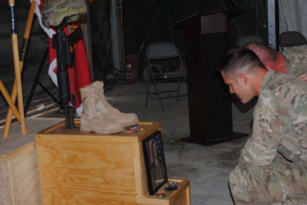 1433rd Engineer Company remembers Sgt. Kyle McClain