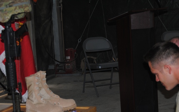 1433rd Engineer Company remembers Sgt. Kyle McClain