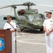 Vice Admiral Yasushi Matsushita visits 7th Fleet flagship USS Blue Ridge in Hakata, Japan