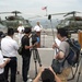 Vice Admiral Yasushi Matsushita visits 7th Fleet flagship USS Blue Ridge in Hakata, Japan