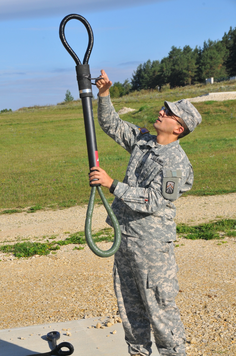 US Army 66th Transporation Company mission rehearsal exercise