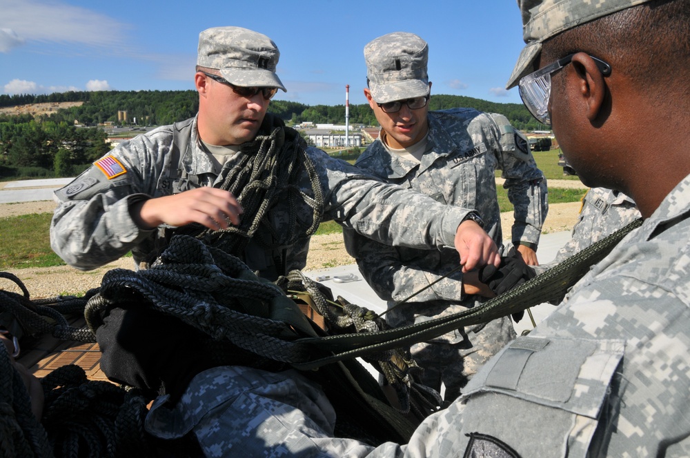 US Army 66th Transporation Company mission rehearsal exercise