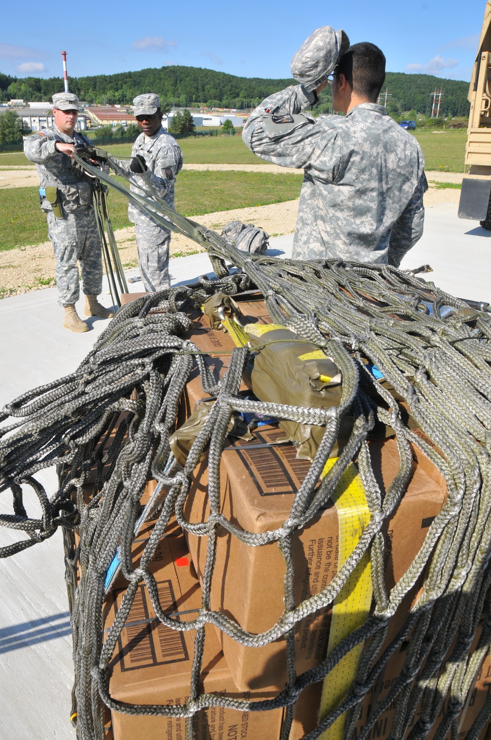 US Army 66th Transporation Company Mission Rehearsal Exercise