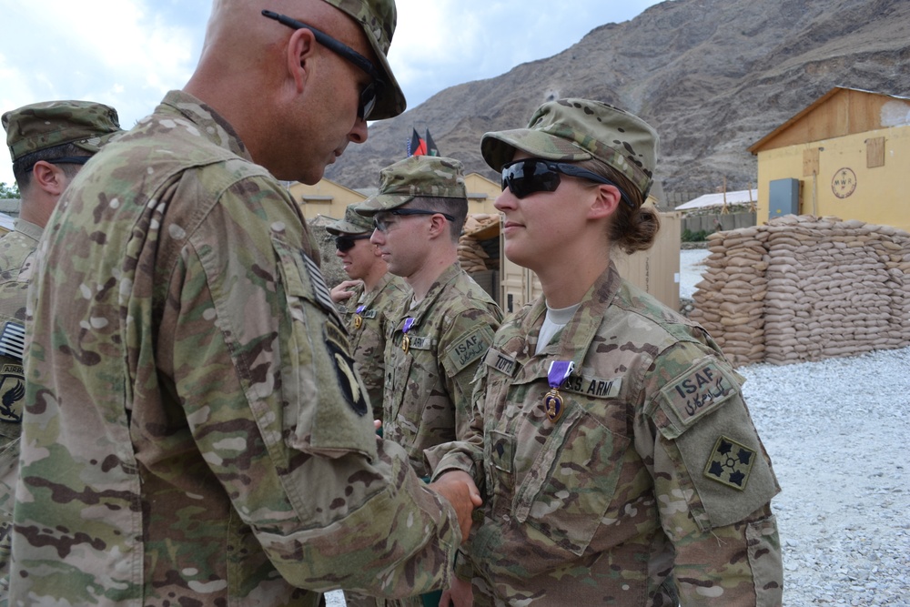 Maj. Gen. Anderson visits Mountain Warriors