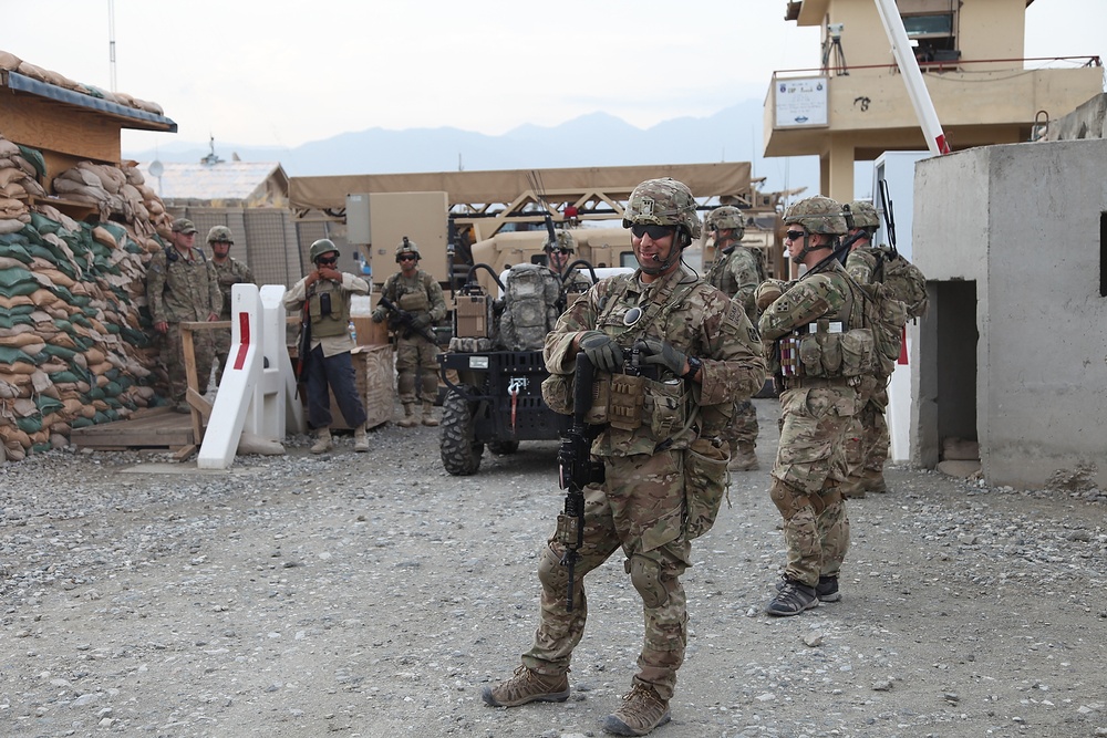 Patrol in Kunar province