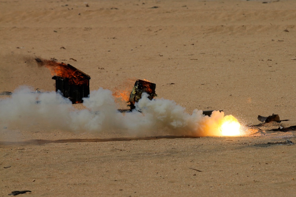 24 MEU Deployment 2012: BLT Recon demo training in Kuwait