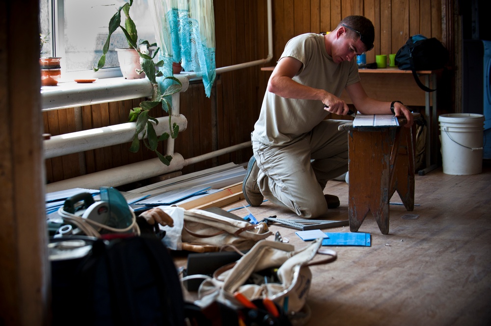 TCM airmen continue renovations at orphanage
