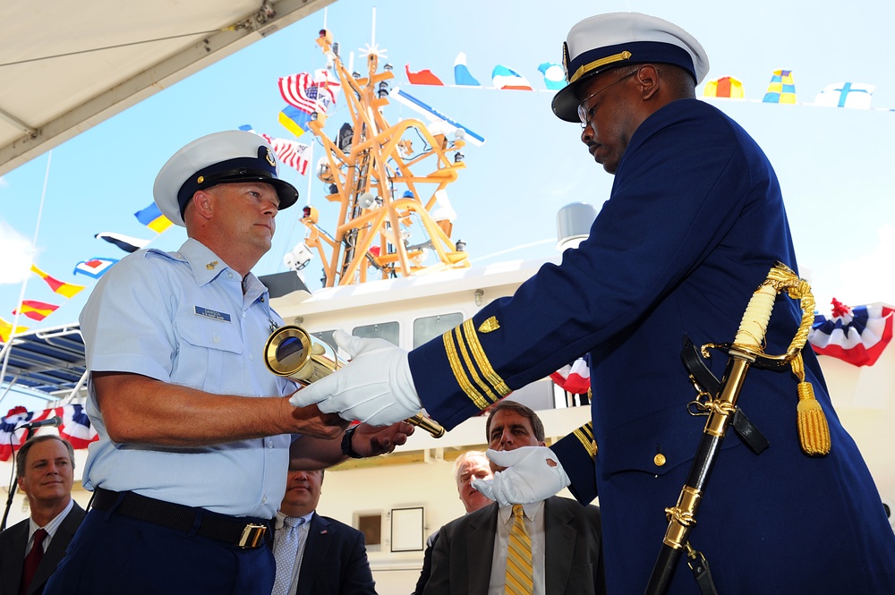 Commissioning ceremony in Port Everglades