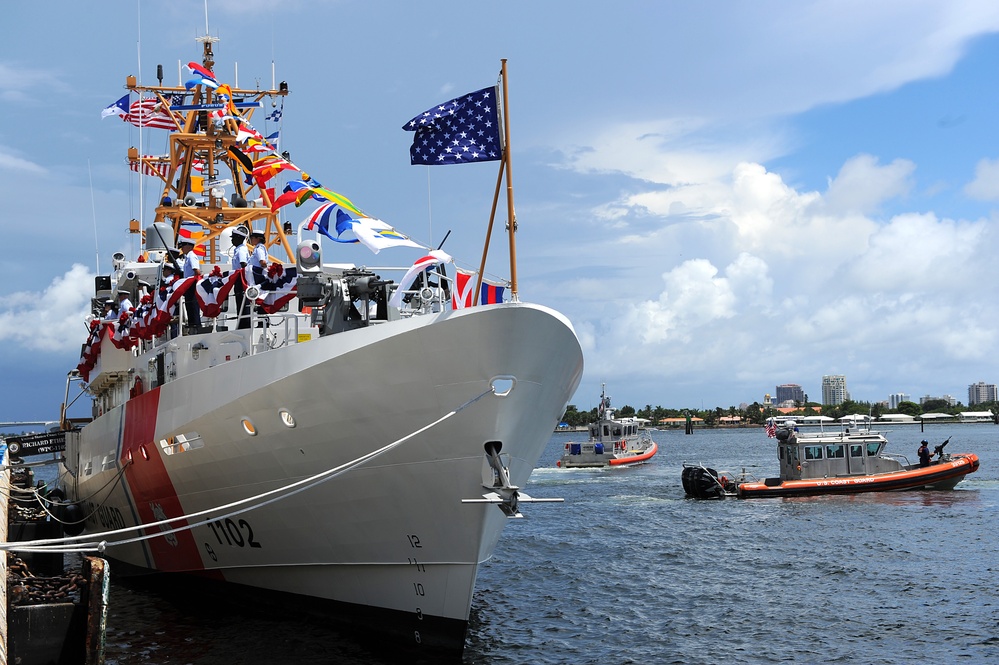 Commissioning ceremony in Port Everglades