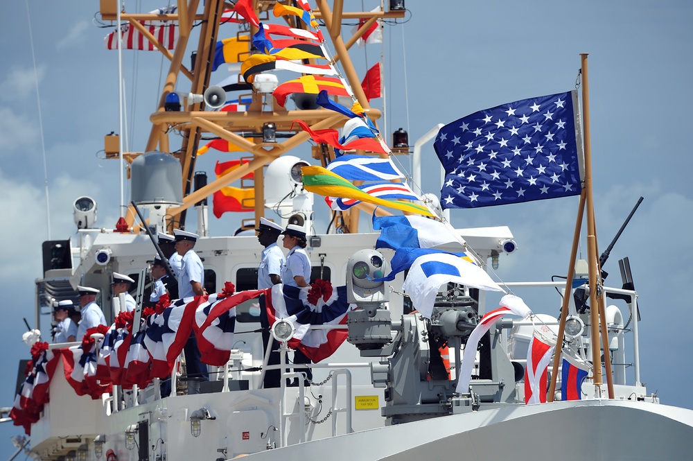 Commissioning ceremony in Port Everglades